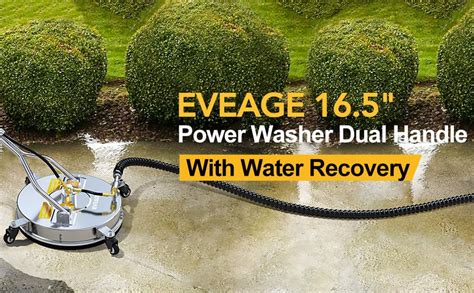 Amazon Eveage Upgrade Pressure Washer Surface Cleaner