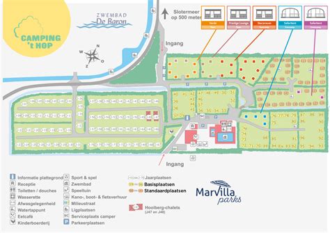 Plattegrond Marvilla Parks Friese Meren