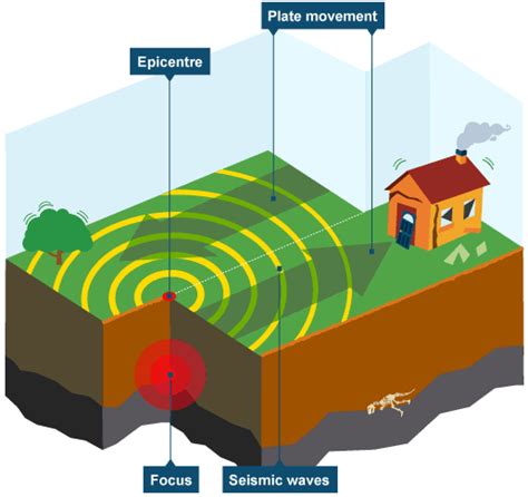 Earthquake Diagram For Kids