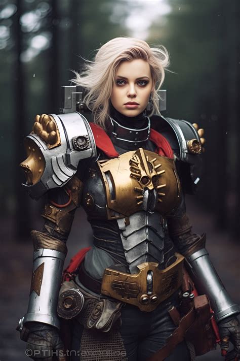 Sister of Battle Cosplay from Warhammer 40k by AI-MadeMasterpieces on ...