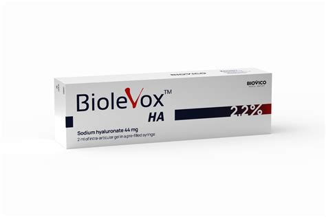 Biolevox Intraarticular Injections Biovico Sp Z O O CPHI Online