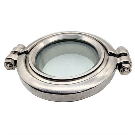 Sanitary Stainless Steel Food Grade Clamp Type Weld Sight Glass China