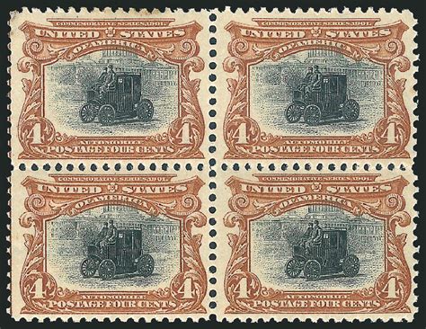 US Stamp Value Scott 296 1901 4c Pan American Exposition