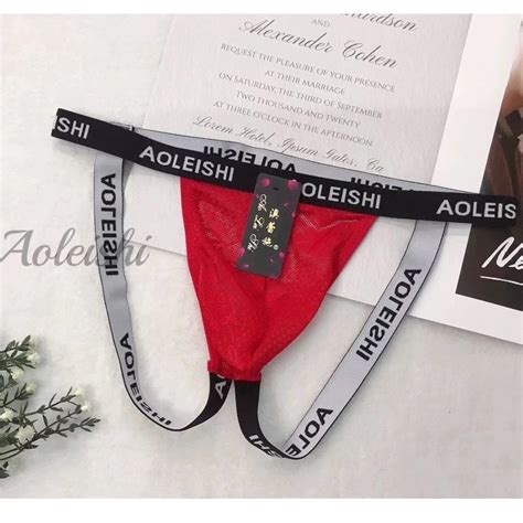 Jual Celana Dalam Pria Sexy Open Crotch G String Pinggang Rendah Celana Dewasa Seksi Hot