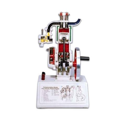 Cut Sectional Demonstration Model Of Single Cylinder Four Stroke