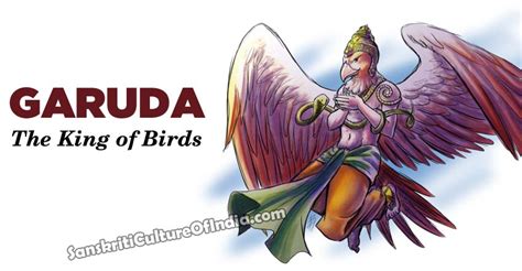 Garuda The King Of Birds Sanskriti Hinduism And Indian Culture Website