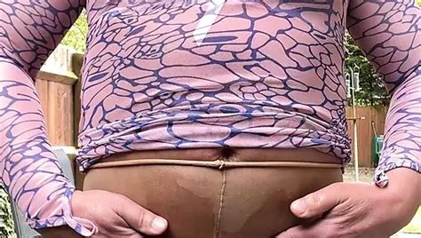 Amateur Crossdresser Kellycd Sexy Milf Masturbating My Sissy Gurl Cock And Cuming In White