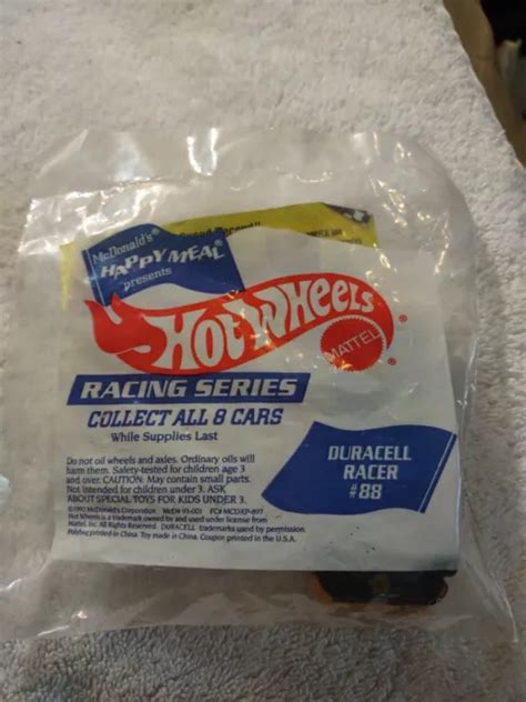 HOT WHEELS McDonalds Happy Meal Racing Series Duracell Racer Camaro Neuf Dans Son
