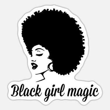 Black-girl-magic Stickers | Unique Designs | Spreadshirt