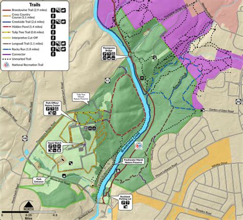 Brandywine Falls Trail Map