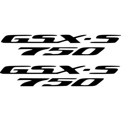 Suzuki Gsx S 750 Die Cut Style 2 Stickers Decals Decalshouse