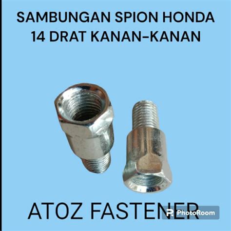 Jual Baut Sambungan Spion Motor Honda Drat Kanan Kanan Jual Harga