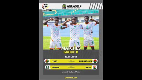 Live Togo Burkina Faso Wafu Zone B Tournament