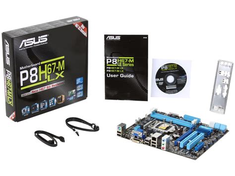 ASUS P8H67-M LX (REV 3.0) LGA 1155 Micro ATX Intel Motherboard - Newegg.com
