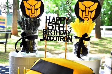 Transformers Birthday Party Ideas Photo 5 Of 11 Catch My Party