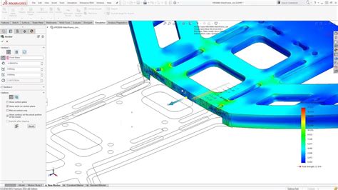 Solidworks Simulation What’s New In 2016 Simulation Stress Analysis Youtube