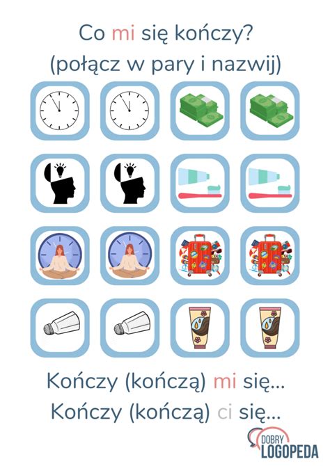 Noworoczne Karty Pracy Zaczyna Ko Czy Dobry Logopeda