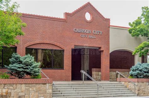 City Hall at Carson City, Nevada Stock Photo - Image of city, exterior ...