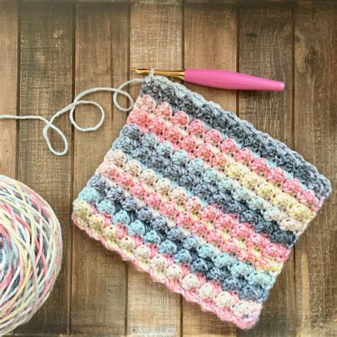 Sedge Crochet Stitch Photo Video Tutorial Nana S Crafty Home