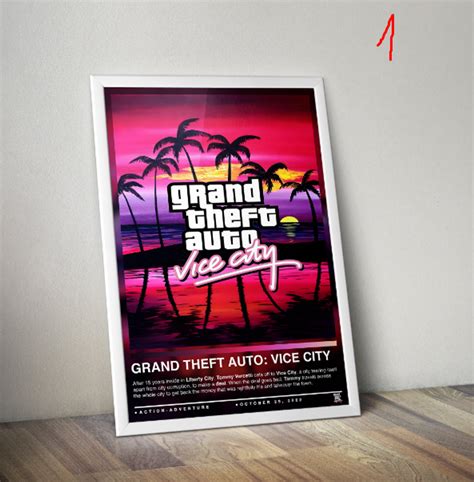 Grand Theft Auto Vice City Poster sold by Mia Paderanga | SKU 41959250 ...