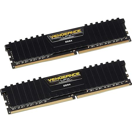 Corsair CMK16GX4M4A2400C14 Vengeance LPX 16 GB (4 x 4 GB) DDR4 2400 MHz ...