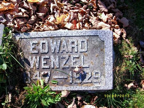 Edward Wenzel Find A Grave Memorial