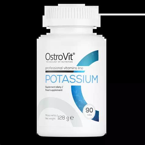 Kālijs / Potassium (90 tabletes) – FitFactory