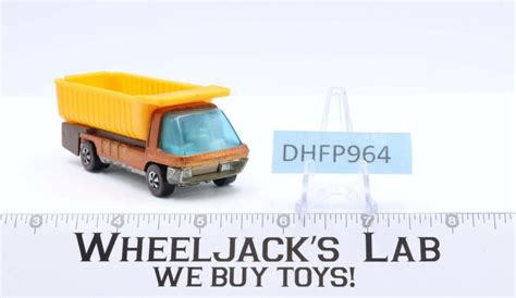 The Heavyweights Dump Truck Orange 1969 Hot Wheels Mattel Vintage Redline RL Wheeljack S Lab