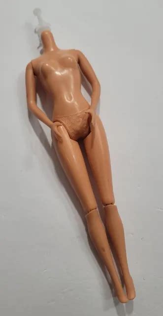 Barbie Nude Body Jointed Knees Caucasian Made China For Replacement Or