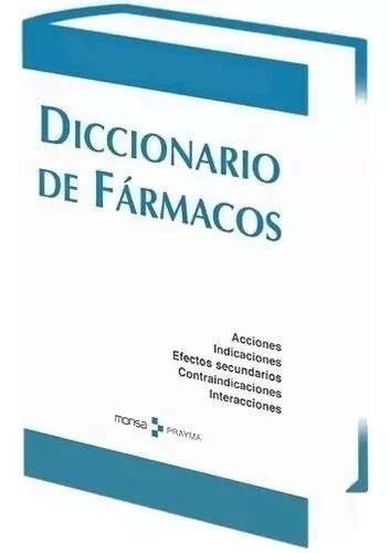 Libro De Farmacolog A Diccionario De F Rmacos Env O Gratis