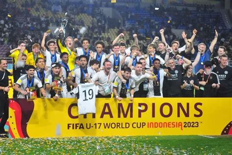 Juara Piala Dunia U Indonesia Timnas Jerman U Pertahankan