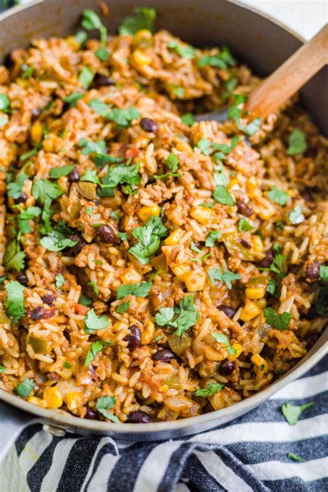 Mexican Beef And Rice One Pot Meal What Molly Made