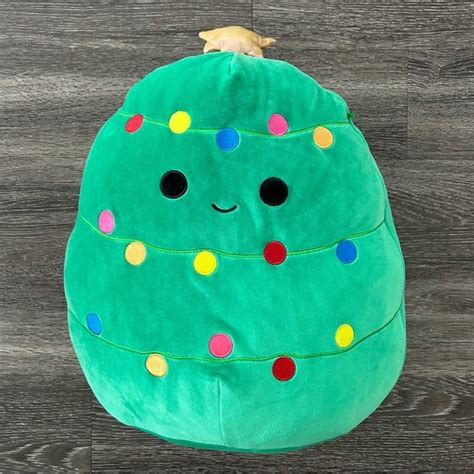 Squishmallows | Toys | Squishmallow Jumbo 2 Carol The Christmas Tree Plush Pillow Toy Very Rare ...