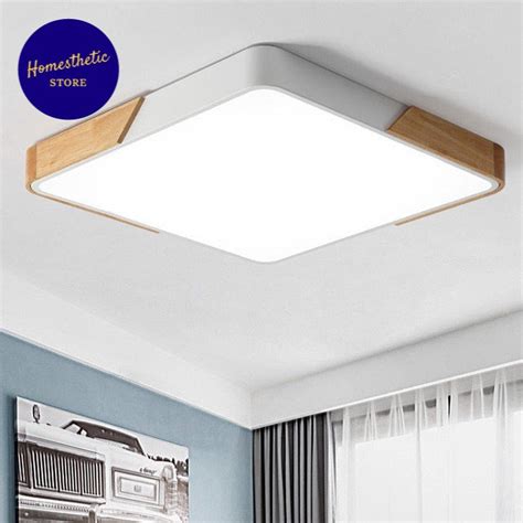 Jual Lampu Plafon LED Minimalis Modern Ceiling 24W 30x5 Cm Dimmable