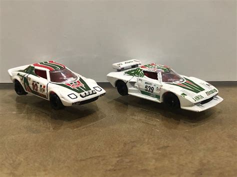 Vintage Tomica Lancia Stratos And Tomica Lancia Stratos Turbo Made In