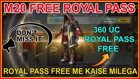 How To Get Free M Royal Pass In Pubg Mobile Royal Pass Free Me