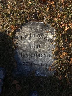 Isam Leonard M Morial Find A Grave