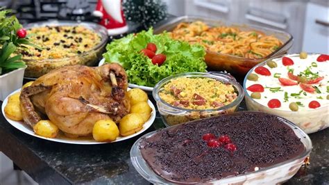 Ceia De Natal Completa E Deliciosa Receitinhas Amor Youtube