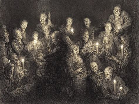 Expressive Portrait Of A Gang Of Old Zombies Stable Diffusion Openart