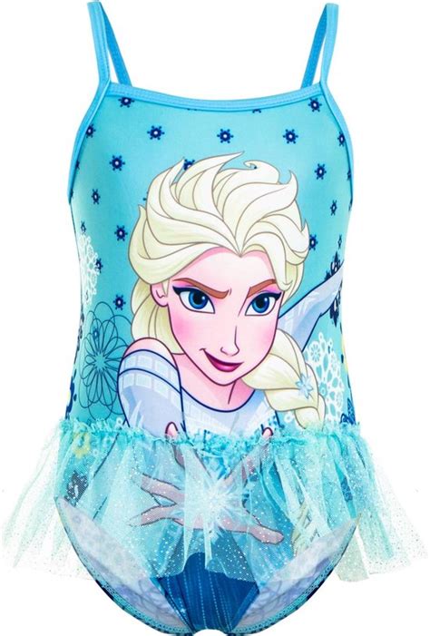 Disney Frozen Badpak Elsa Maat 98 3 Jaar Bol