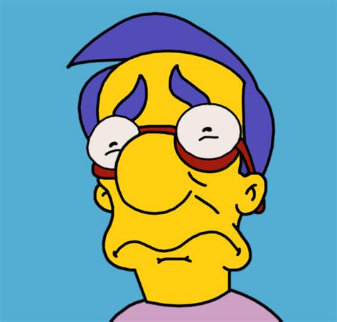 Sad Milhouse By Wvs1777 On Deviantart