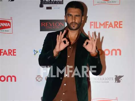 Ranveer Singh at the Britannia Filmfare Awards pre-awards bash ...