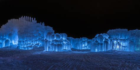 Construction Underway on Dillon Colorado Ice Castles [PICTURES]