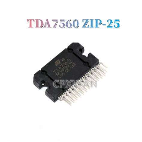 Pcs Original Tda Zip Car Audio Power Amplifier Ic New Original