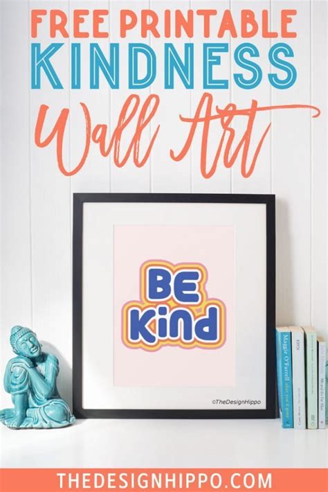 Free Be Kind Printable - Kindness Wall Art