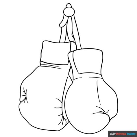 Printable Boxing Gloves Coloring Pages Norinastela The Best Porn Website