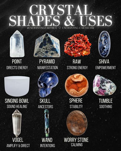 Crystal Shapes: Meaning & Healing Properties – Enchanting Earth