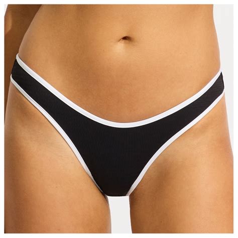 Seafolly Beach Bound Scoop High Cut Rio Bikini Bottom Damen Online