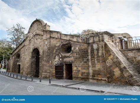 Famagusta Gate Historical Building Landmark Nicosia Cyprus Stock