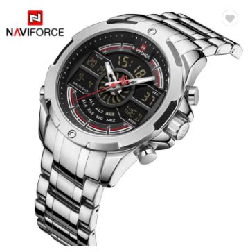 Naviforce Sb Men Watches Luxury Waterproof Clock Chronograph